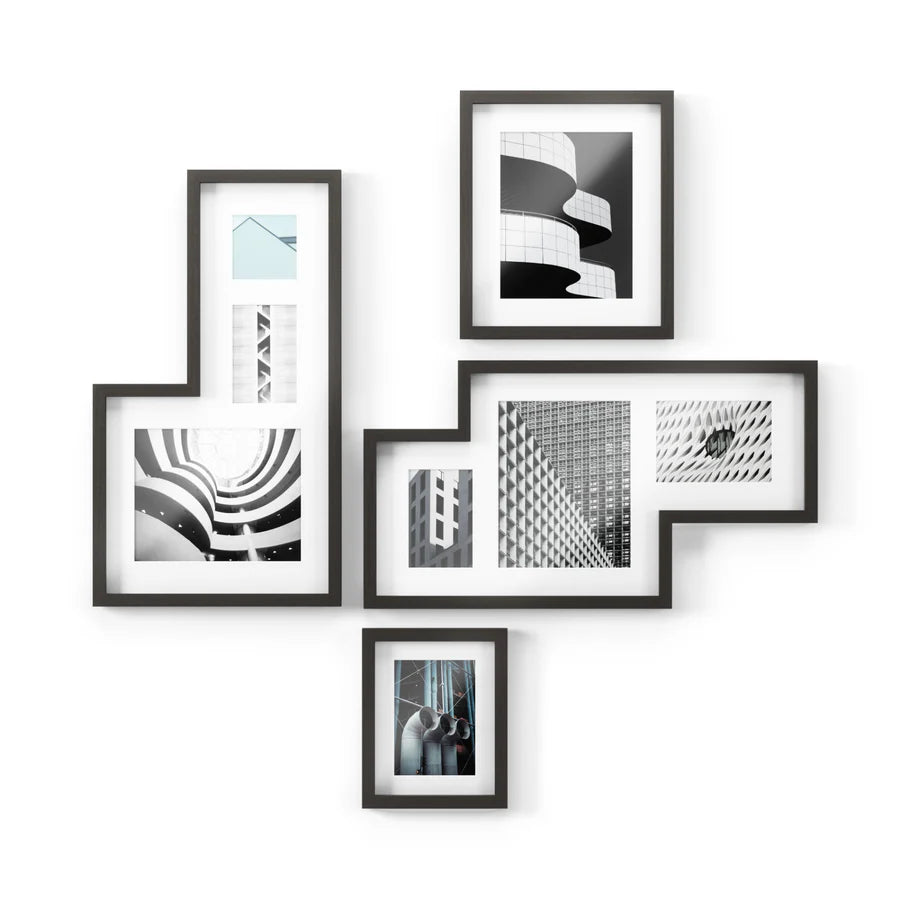 ALL GREY SUPPLY | Mingle Wall Picture Frames, Set of 4