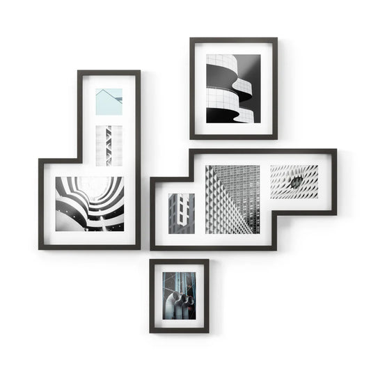 ALL GREY SUPPLY | Mingle Wall Picture Frames, Set of 4