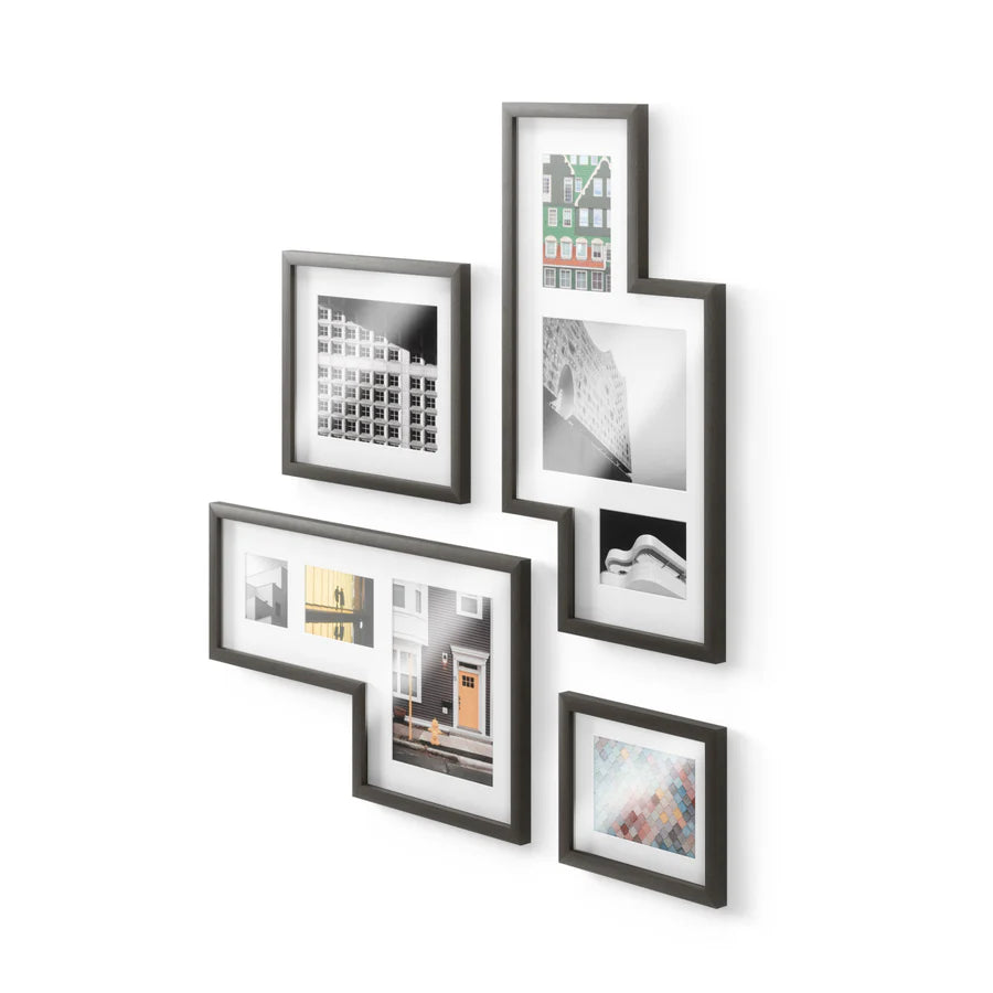ALL GREY SUPPLY | Mingle Wall Picture Frames, Set of 4