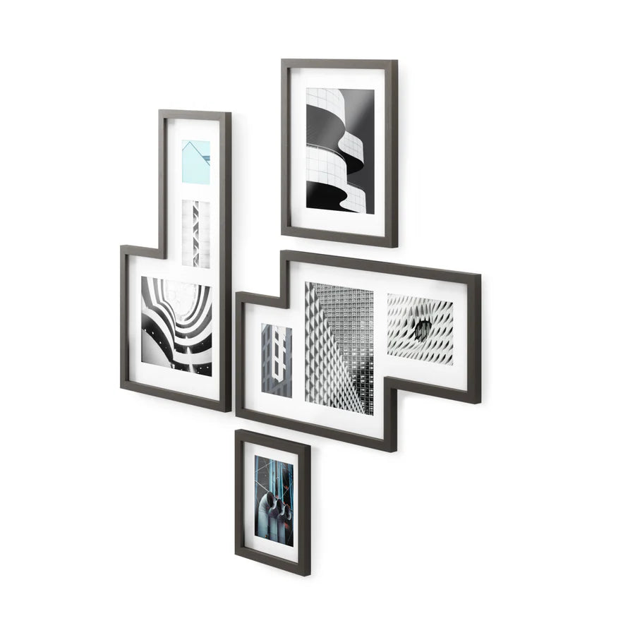 ALL GREY SUPPLY | Mingle Wall Picture Frames, Set of 4